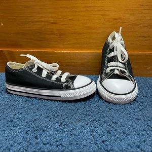 Toddler Boys Basic Black Converse